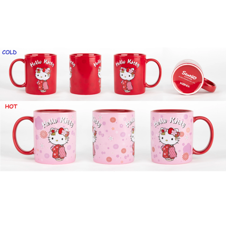 HELLO KITTY - HEAT CHANGE MUG