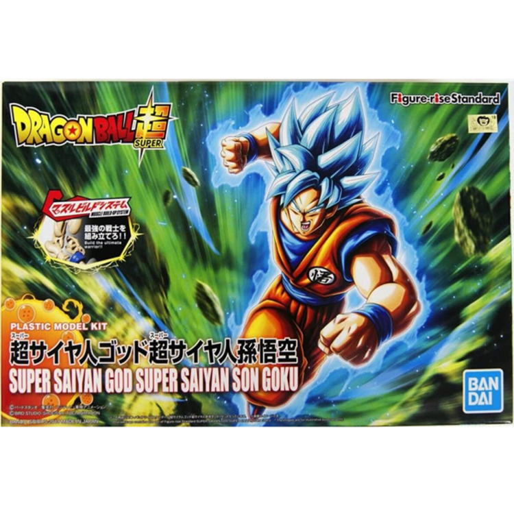 BANDAI DRAGON BALL SUPER - SUPER SAIYAN GOD SON GOKU - FIGURE RISE STANDARD