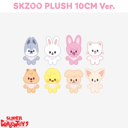 STRAY KIDS (스트레이 키즈) - [5TH FANMEETING : SKZ 5'CLOCK] SKZOO PLUSH 10CM VER. - OFFICIAL MD