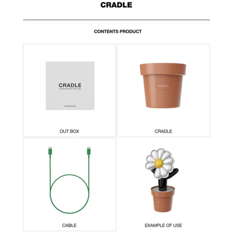 G-DRAGON (지드래곤) - OFFICIAL LIGHT STICK CRADLE