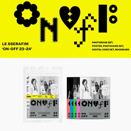 LE SSERAFIM (르세라핌) - [ON-OFF] 23-24 - [PHOTOBOOK + DIGITAL CODE SET] PACKAGE