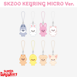 STRAY KIDS (스트레이 키즈) - [5TH FANMEETING : SKZ 5'CLOCK] SKZOO KEYRING MICRO VER. - OFFICIAL MD