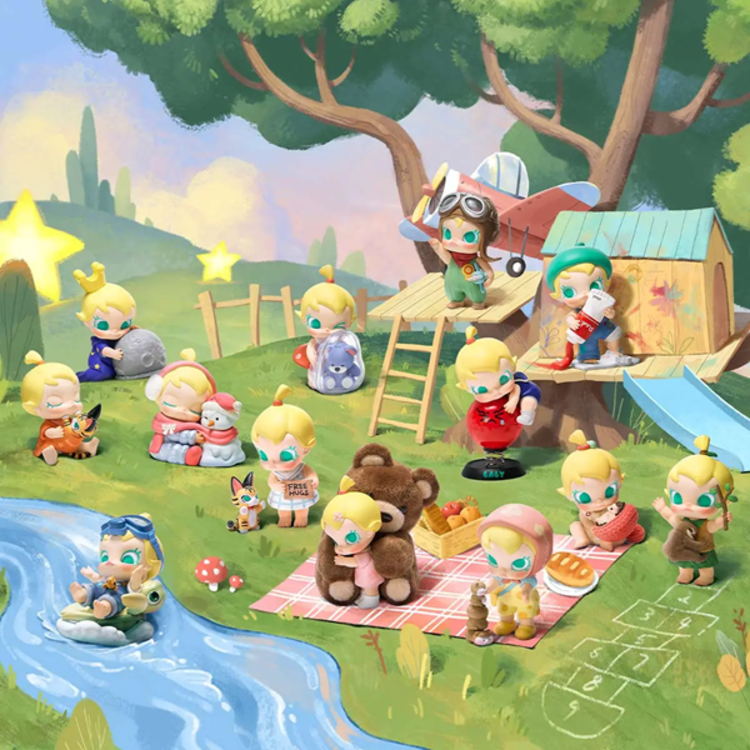 POP MART POP MART - BABY MOLLY [MY HUGGABLE DISCOVERY] - BLINDBOX MINI FIGURE