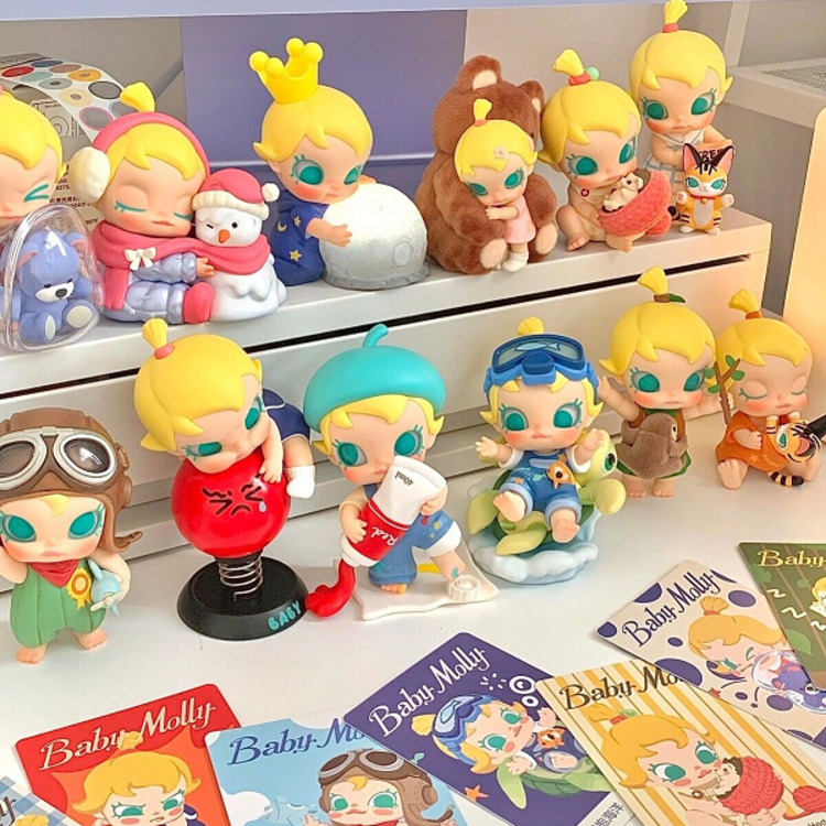 POP MART POP MART - BABY MOLLY [MY HUGGABLE DISCOVERY] - BLINDBOX MINI FIGURE