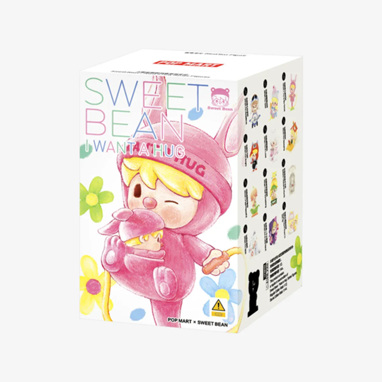 POP MART POP MART - SWEET BEAN  [I WANT A HUG SERIES] - BLINDBOX MINI FIGURE