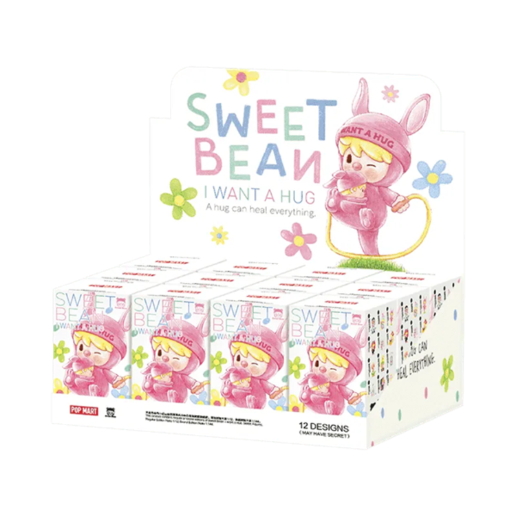 POP MART POP MART - SWEET BEAN  [I WANT A HUG SERIES] - BLINDBOX MINI FIGURE