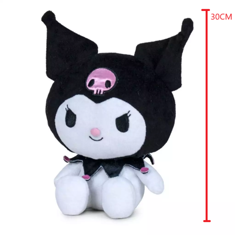 SANRIO CHARACTERS - KUROMI  - PLUSH [30CM]
