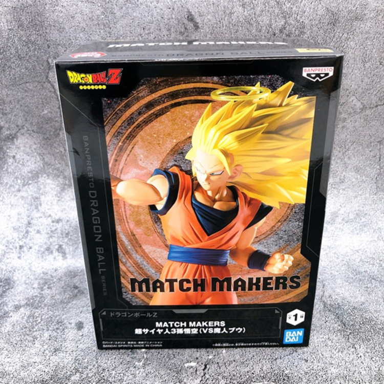 BANDAI DRAGON BALL Z - SUPER SAIYAN 3 SON GOKU [MATCH MAKERS] - FIGURE