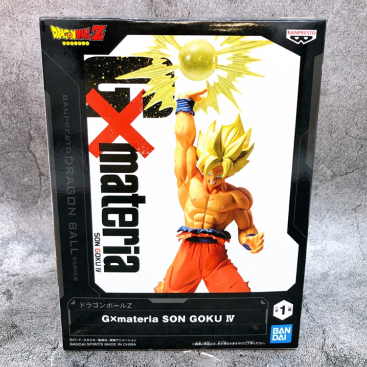 BANDAI DRAGON BALL Z -  SON GOKU IV [GXMATERIA] - FIGURE
