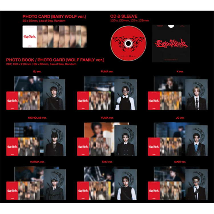 &TEAM (エンティーム) - GO IN BLIND - [SOLO VER.] - 3RD SINGLE ALBUM