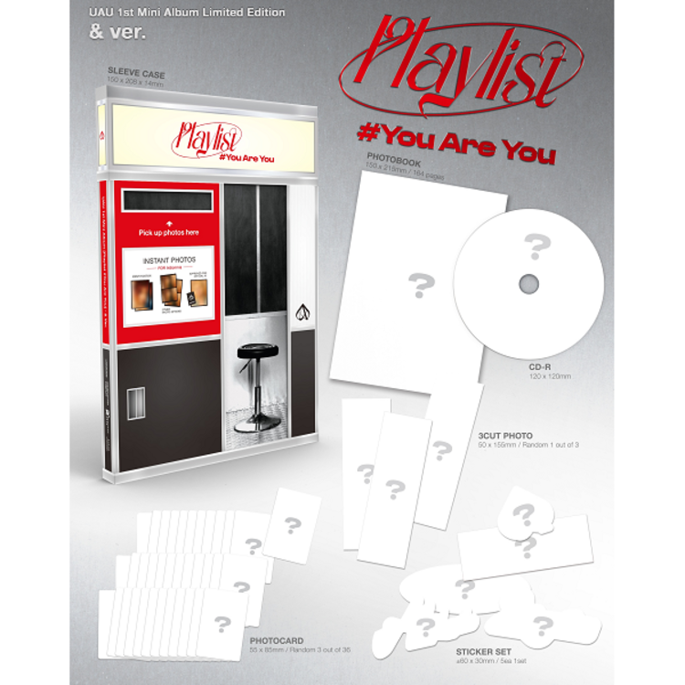 UAU (유아유) [DREAMCATCHER] - PLAYLIST [#YOU ARE YOU] - [LIMITED / & VER.] - 1ST MINI ALBUM