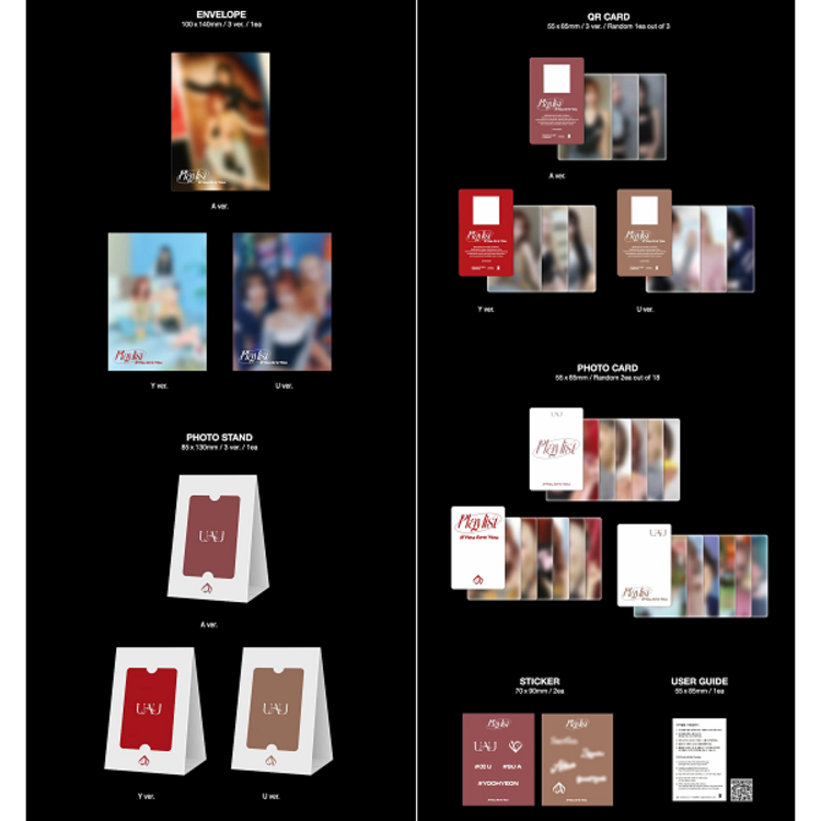 UAU (유아유) [DREAMCATCHER] - PLAYLIST [#YOU ARE YOU] - [POCA ALBUM] - 1ST MINI ALBUM