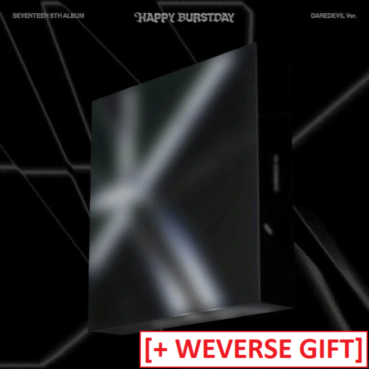 SEVENTEEN (세븐틴) - HAPPY BURSTDAY - [DAREDEVIL VER.] - 5TH ALBUM + [WEVERSE GIFT]