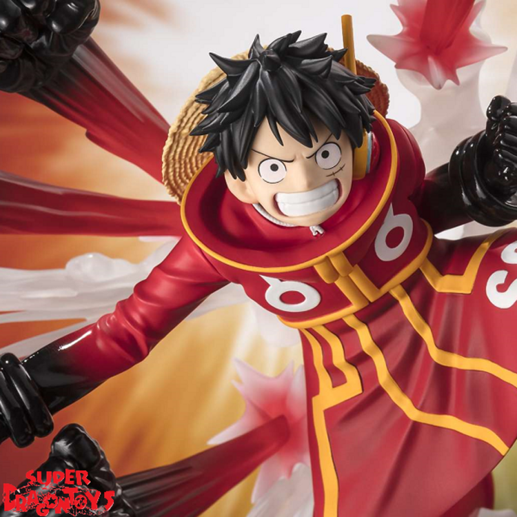 BANDAI ONE PIECE - MONDEY D LUFFY [GUM-GUM HAWK GATLING] - [EXTRA BATTLE] FIGUARTS ZERO