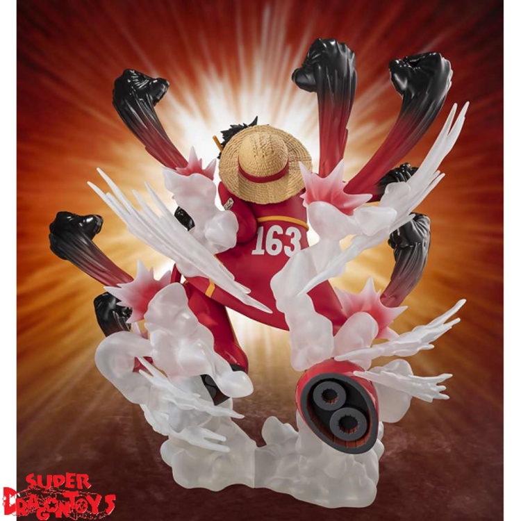 BANDAI ONE PIECE - MONDEY D LUFFY [GUM-GUM HAWK GATLING] - [EXTRA BATTLE] FIGUARTS ZERO