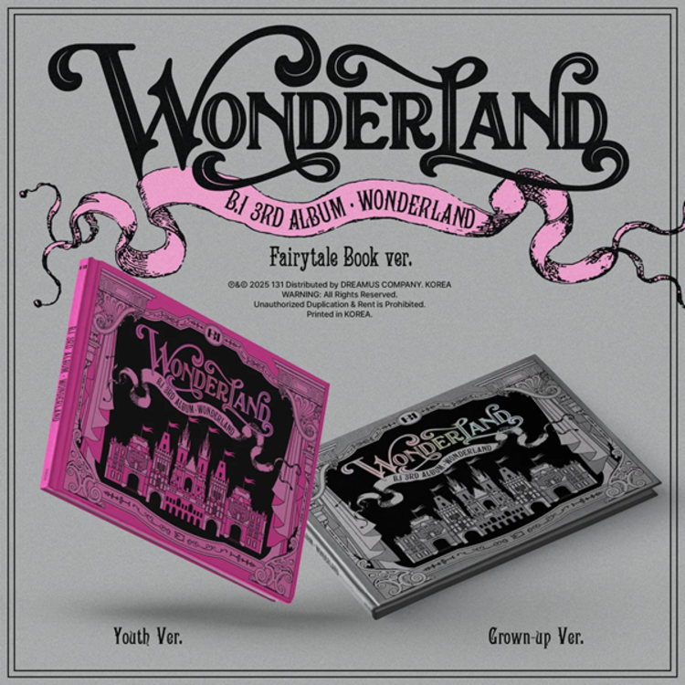 B.I (비아이) - WONDERLAND - [FAIRYTAL BOOK VER.] - 3RD ALBUM