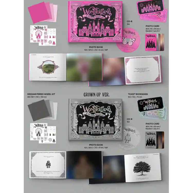 B.I (비아이) - WONDERLAND - [FAIRYTAL BOOK VER.] - 3RD ALBUM