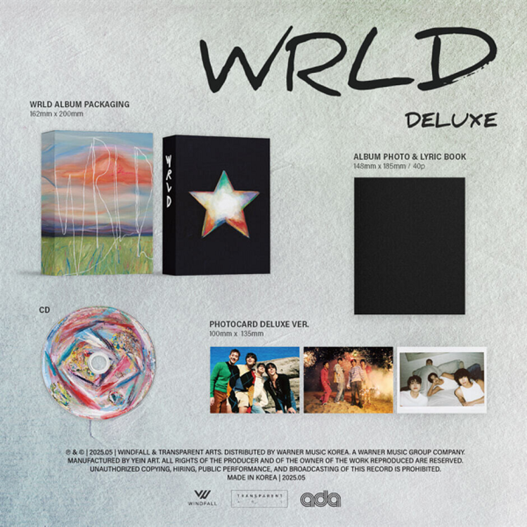THE ROSE (더 로즈) - WRLD - [DELUXE VER.] - ALBUM