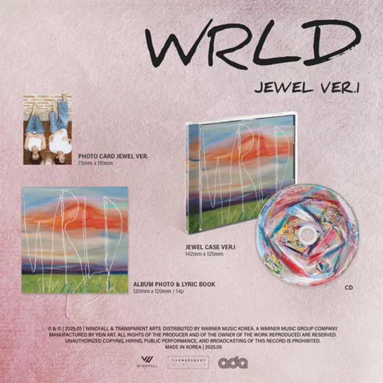 THE ROSE (더 로즈) - WRLD - [JEWEL VER.2 / SKY] - ALBUM