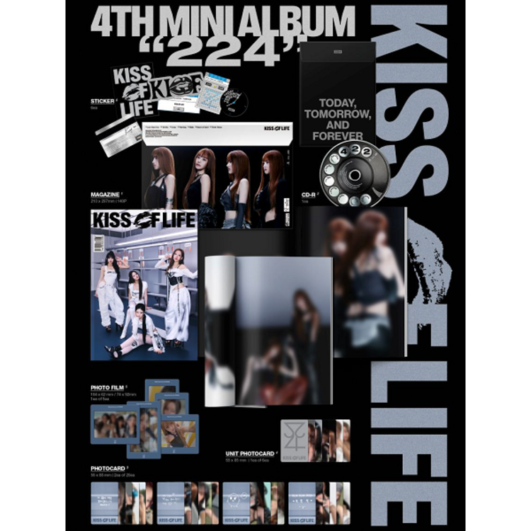 KISS OF LIFE (키스 오브 라이프) - [224] - [MAGAZINE VER.] - 4TH MINI ALBUM