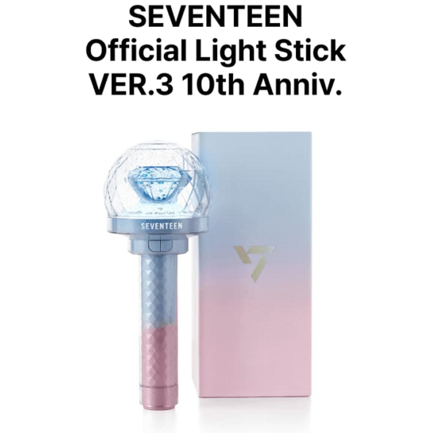 アイドル SEVENTEENLIGHTSTICKVER3 10th Anniversary SEVENTEEN (세븐틴) - OFFICIAL LIGHT STICK [VER.3 / 10TH