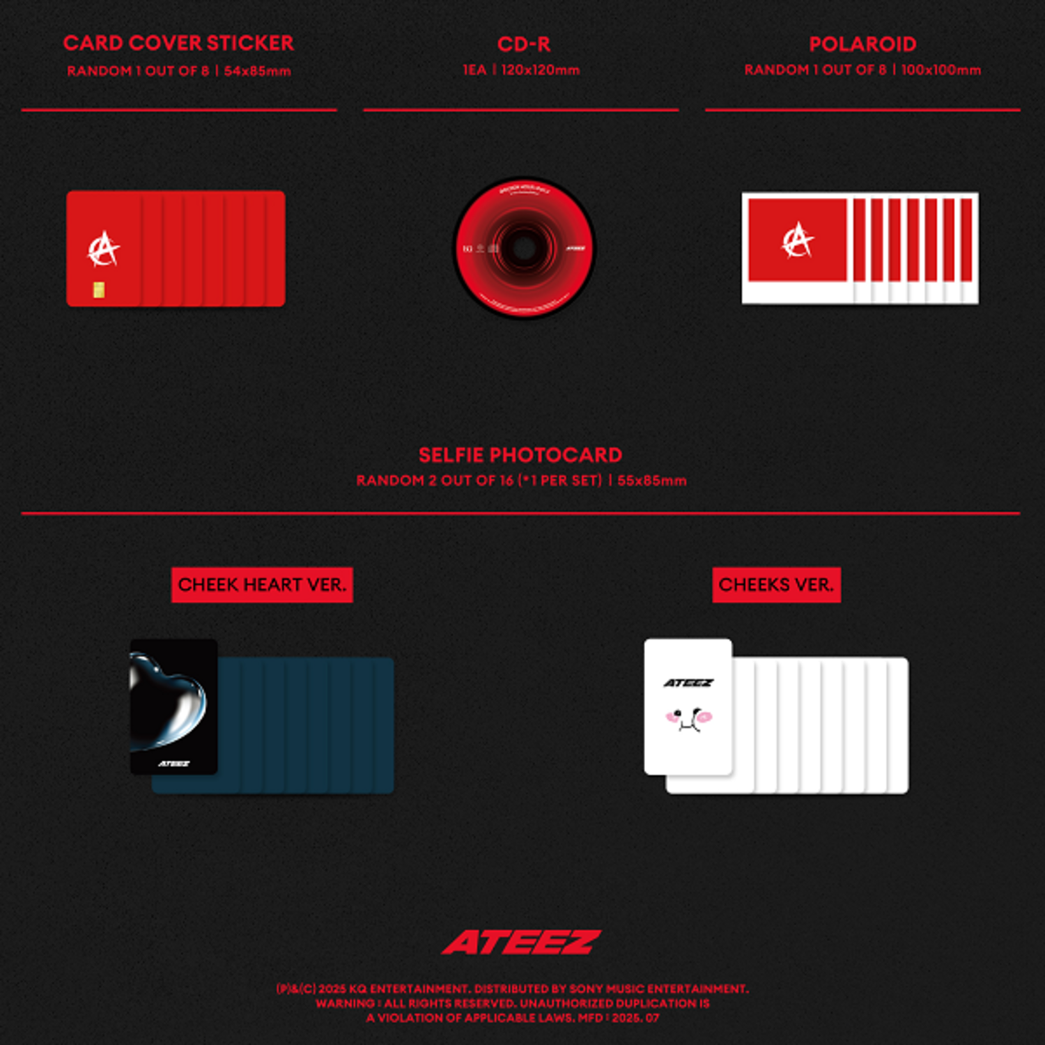 ATEEZ In Your Fantasy CDアルバム 直筆サイン サン② ATEEZ In Your Fantasy CDアルバム 直筆サイン サン②