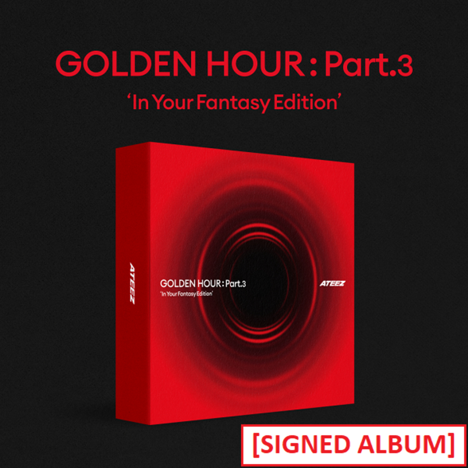 ateez　プロモアルバム　非売品　サイン入り　GOLDEN HOUR 3 ATEEZ Golden Hour PT.3 Signed Album – Kpop Exchange