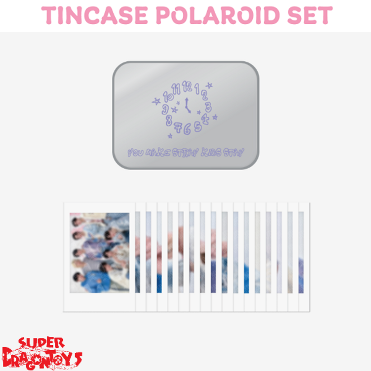 STRAY KIDS (스트레이 키즈) - [5TH FANMEETING : SKZ 5'CLOCK] TINCASE POLAROID SET - OFFICIAL MD