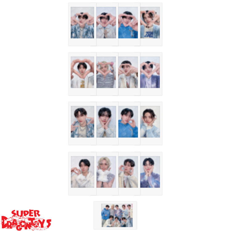 STRAY KIDS (스트레이 키즈) - [5TH FANMEETING : SKZ 5'CLOCK] TINCASE POLAROID SET - OFFICIAL MD