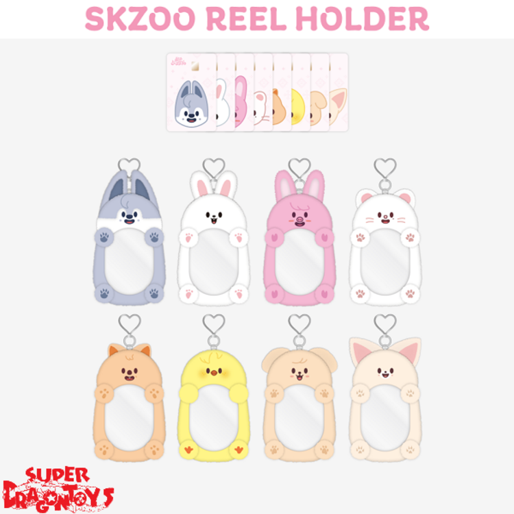 STRAY KIDS (스트레이 키즈) - [5TH FANMEETING : SKZ 5'CLOCK] SKZOO REEL HOLDER - OFFICIAL MD