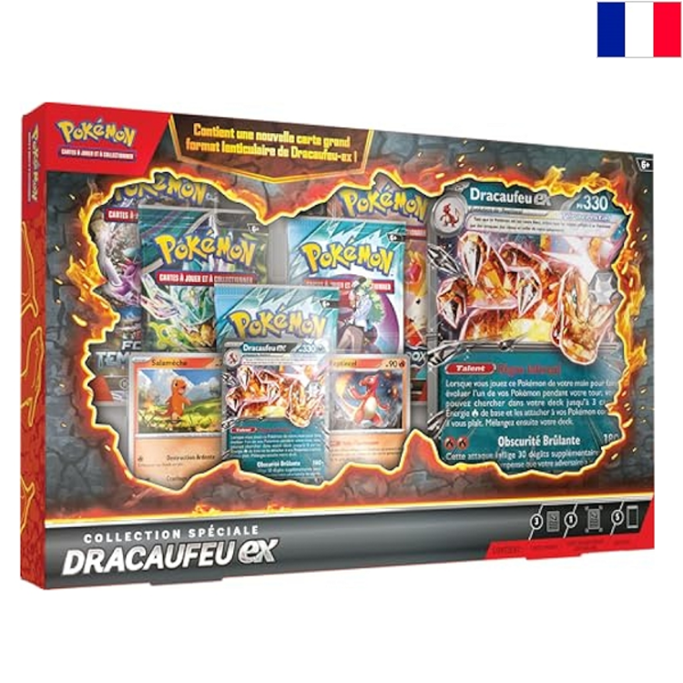POKEMON TCG - COLLECTION SPECIALE "DRACAUFEU EX" - EDITION FRANCAISE