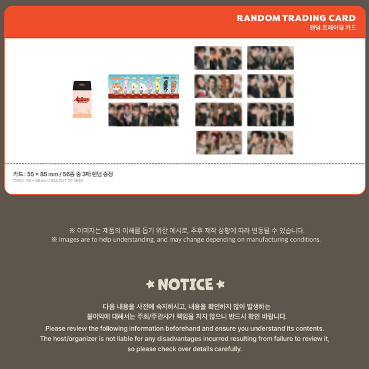 ATEEZ (에이티즈) - [ANITEEZ IN TREASURE] RANDOM TRADING CARD - OFFICIAL MD