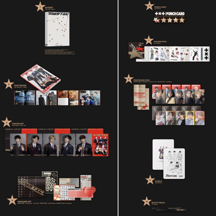 TXT (투모로우바이투게더) - MEMORIES : MYSTIC - [DIGITAL CODE SET] PACKAGE