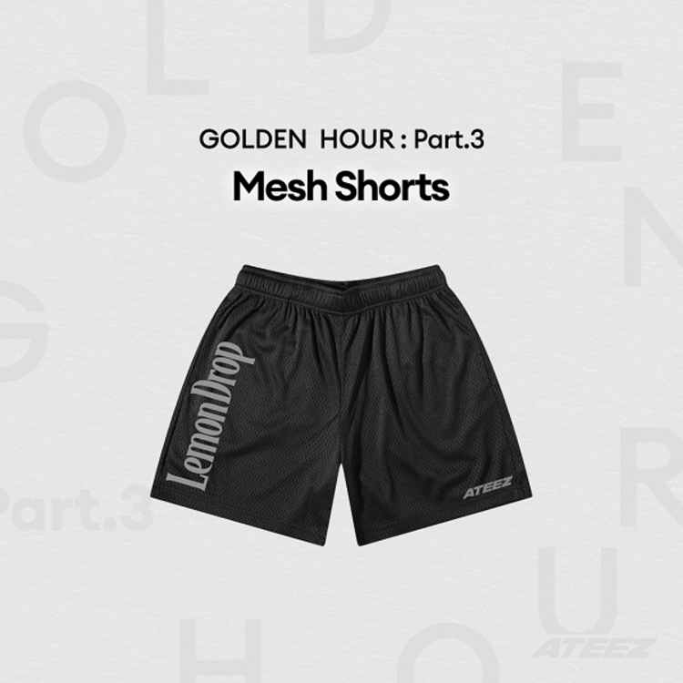 ATEEZ (에이티즈) - [GOLDEN HOUR PART.3] MESH SHORTS - OFFICIAL MD
