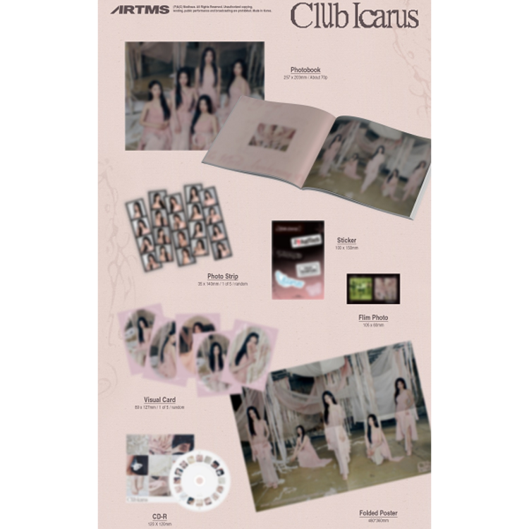 ARTMS (아르테미스) - CLUB ICARUS - 1ST MINI ALBUM