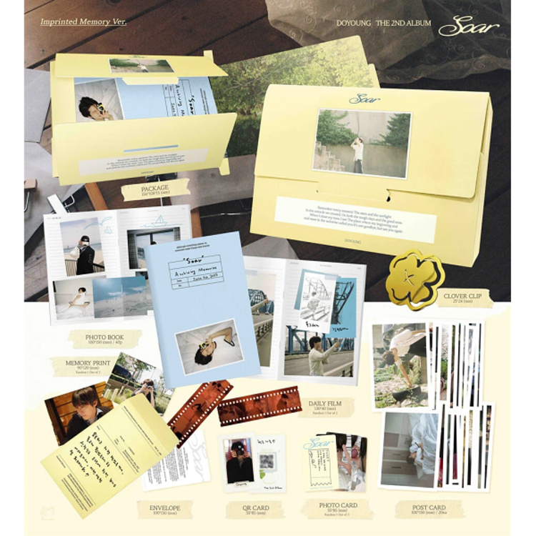DOYOUNG (도영) [NCT] - SOAR - [IMPRINTED MEMORY VER.] - 2ND MINI ALBUM