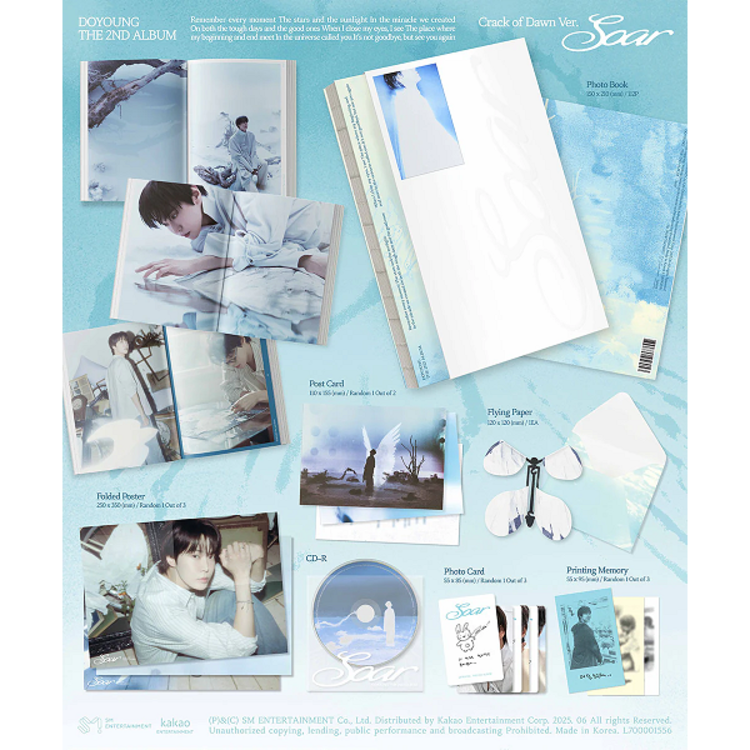 DOYOUNG (도영) [NCT] - SOAR - [CRACK OF DAWN VER.] - 2ND MINI ALBUM