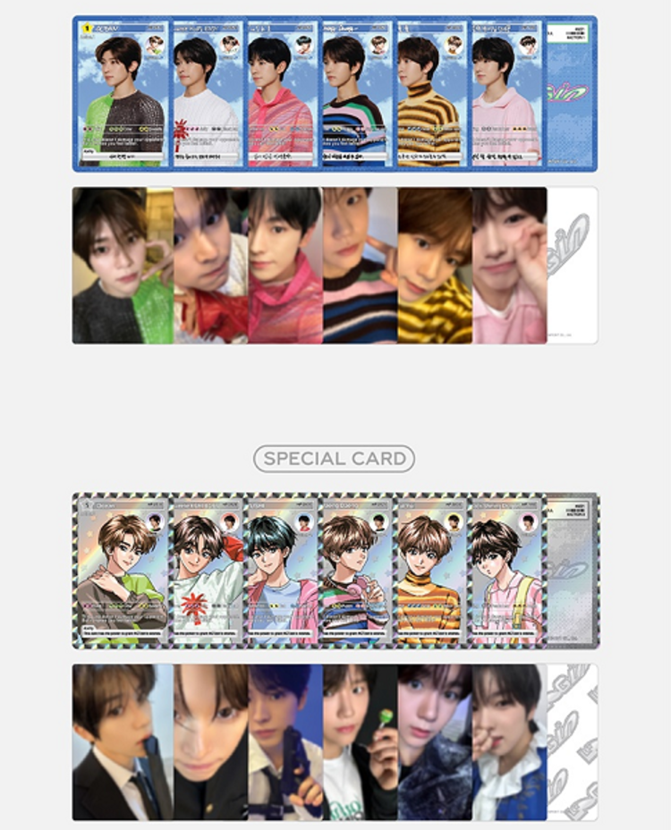 NCT WISH (엔시티 위시) - ASIA TOUR [LOG IN] TRADING CARD SET (LOG IN VER.) - OFFICIAL MD