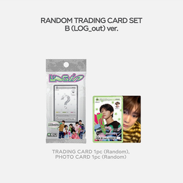 NCT WISH (엔시티 위시) - ASIA TOUR [LOG IN] TRADING CARD SET (LOG OUT VER.) - OFFICIAL MD