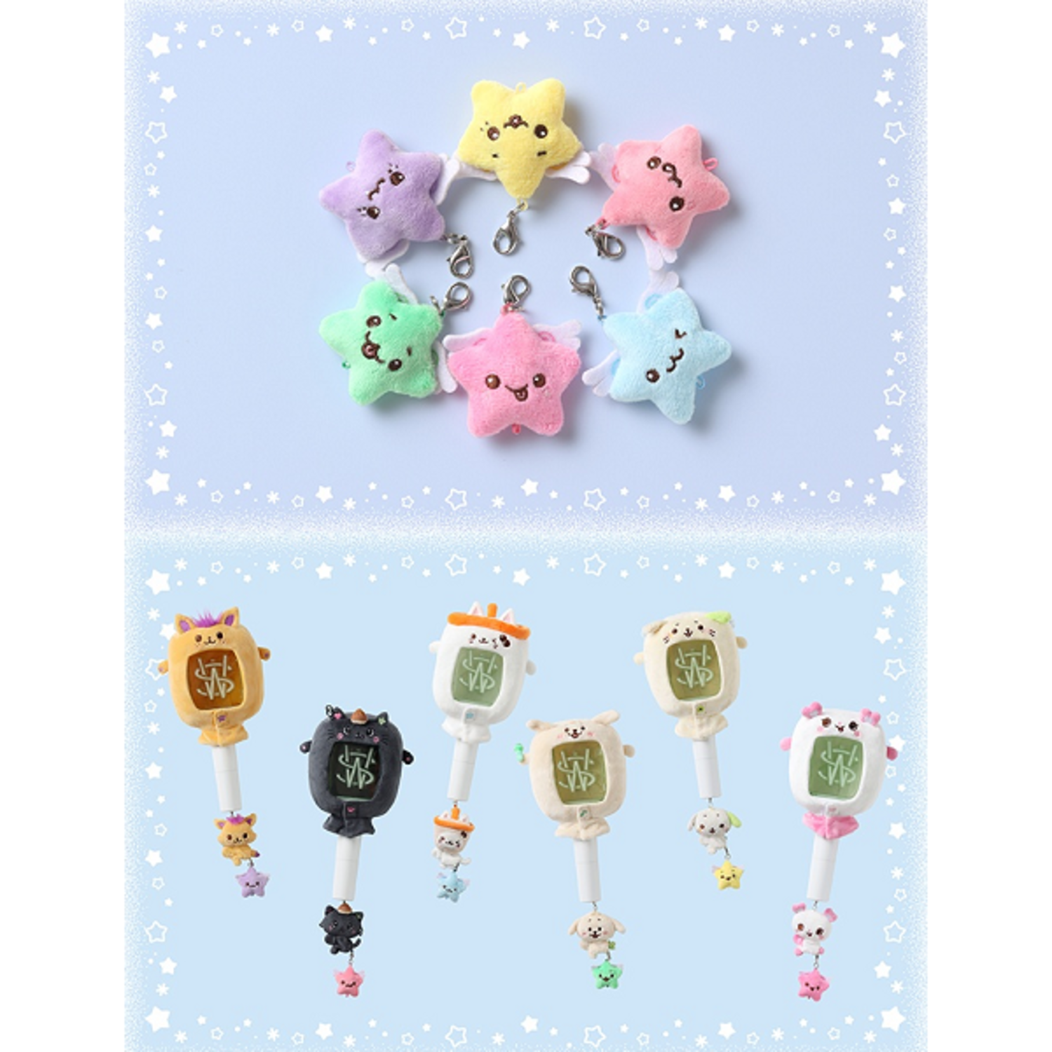 NCT WISH (엔시티 위시) - ASIA TOUR [LOG IN] FANLIGHT KEY RING