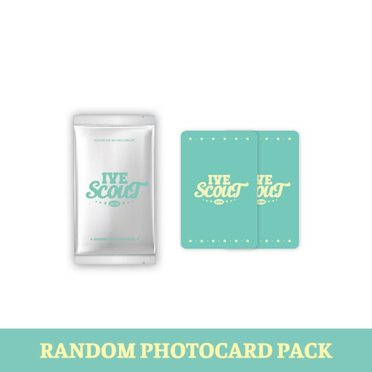 IVE (아이브) - 3RD FAN CONCERT [IVE SCOUT] RANDOM PHOTOCARD PACK - OFFICIAL MD