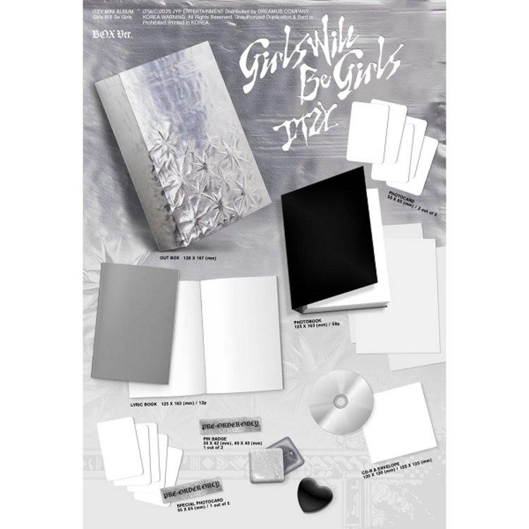 ITZY (있지) - GIRLS WILL BE GIRLS - [BOX VER.] - 10TH MINI ALBUM