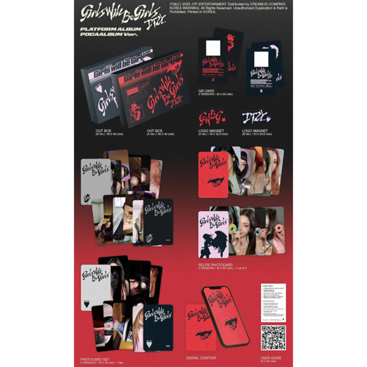 ITZY (있지) - GIRLS WILL BE GIRLS - [POCA ALBUM] - 10TH MINI ALBUM