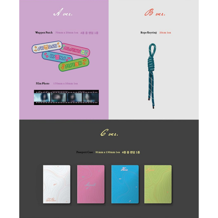 QWER (큐더블유이알) - IN A MILLION NOISES, I'LL BE YOUR HARMONY - 3RD MINI ALBUM