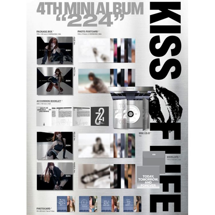 KISS OF LIFE (키스 오브 라이프) - [224] - [DIGIPACK] - 4TH MINI ALBUM