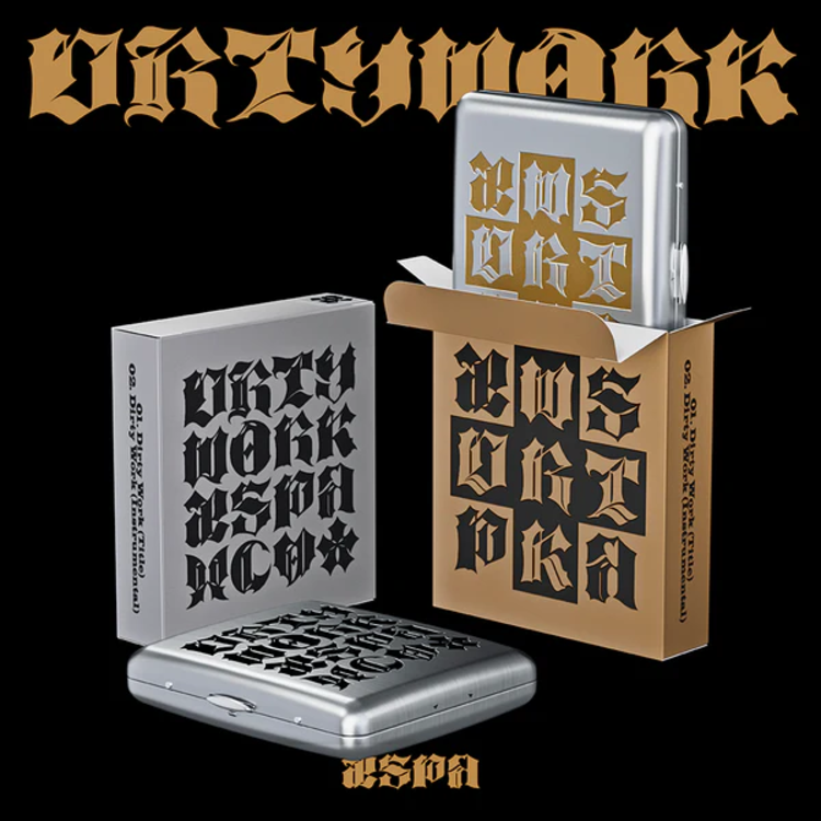 AESPA (에스파) - DIRTY WORK - [DIRTY CASE VER.] - SINGLE ALBUM