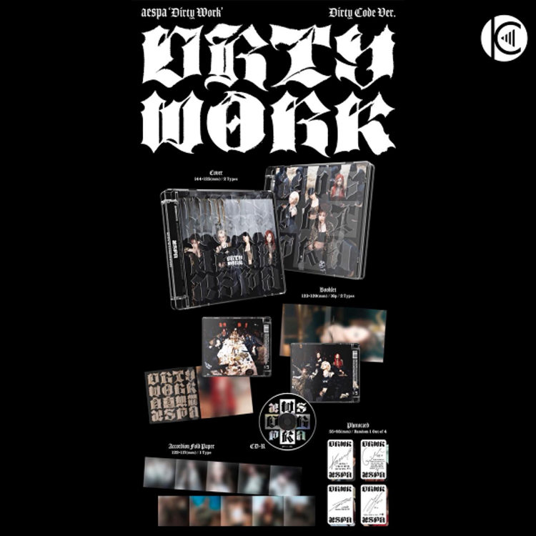 AESPA (에스파) - DIRTY WORK - [DIRTY CODE VER.] - SINGLE ALBUM