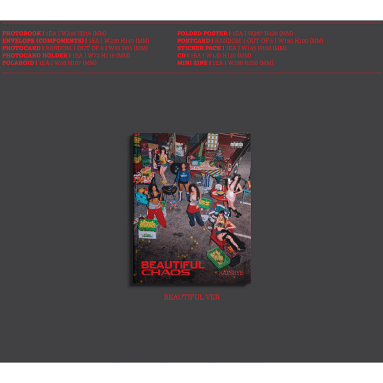 KATSEYE - BEAUTIFUL CHAOS - 2ND EP