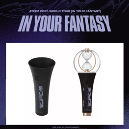 ATEEZ (에이티즈) - [2025 WORLD TOUR "IN YOUR FANTASY"] LIGHT STICK VER.2 / BODY ACCESSORY - OFFICIAL MD