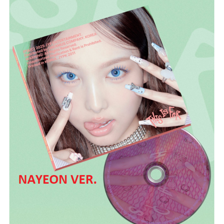 TWICE (트와이스) - THIS IS FOR - [DIGIPACK] - 4TH FULL ALBUM